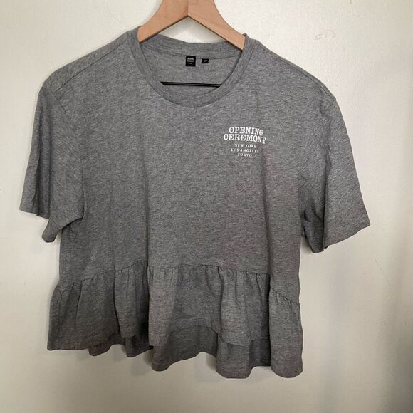 Opening Ceremony Ruffle T-Shirt - Picture 1 of 3